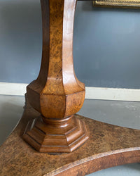 Regency Burr Oak Centre Table