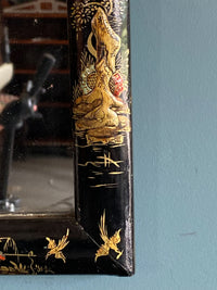 Early 20th Century Chinoiserie Cushion Mirror