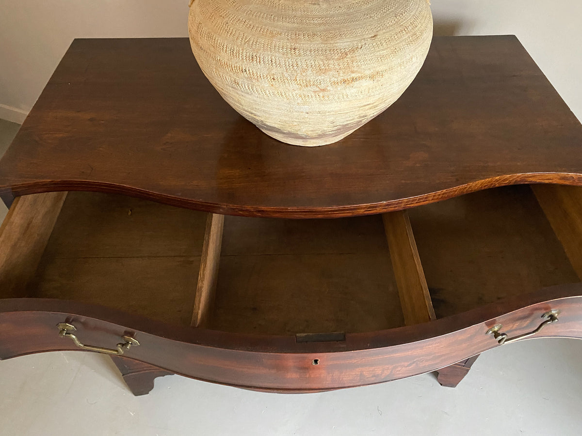 Chippendale Period Serpentine Chest of Drawers