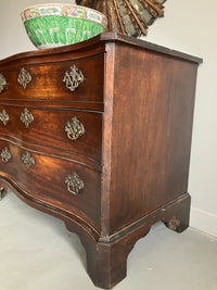 A Chippendale Period Mahogany Chest of Drawers