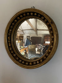 Small Regency Convex Mirror