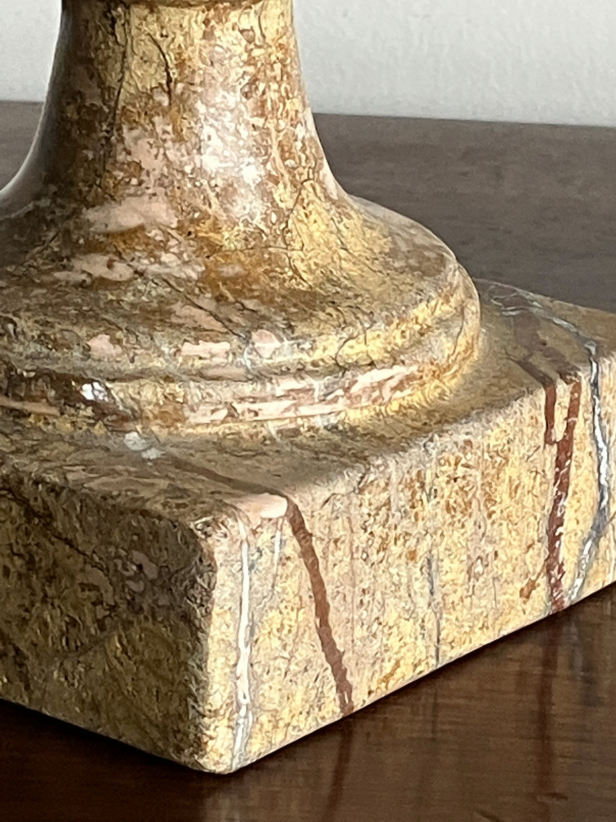 A Small 19th Century Marble Campana Urn