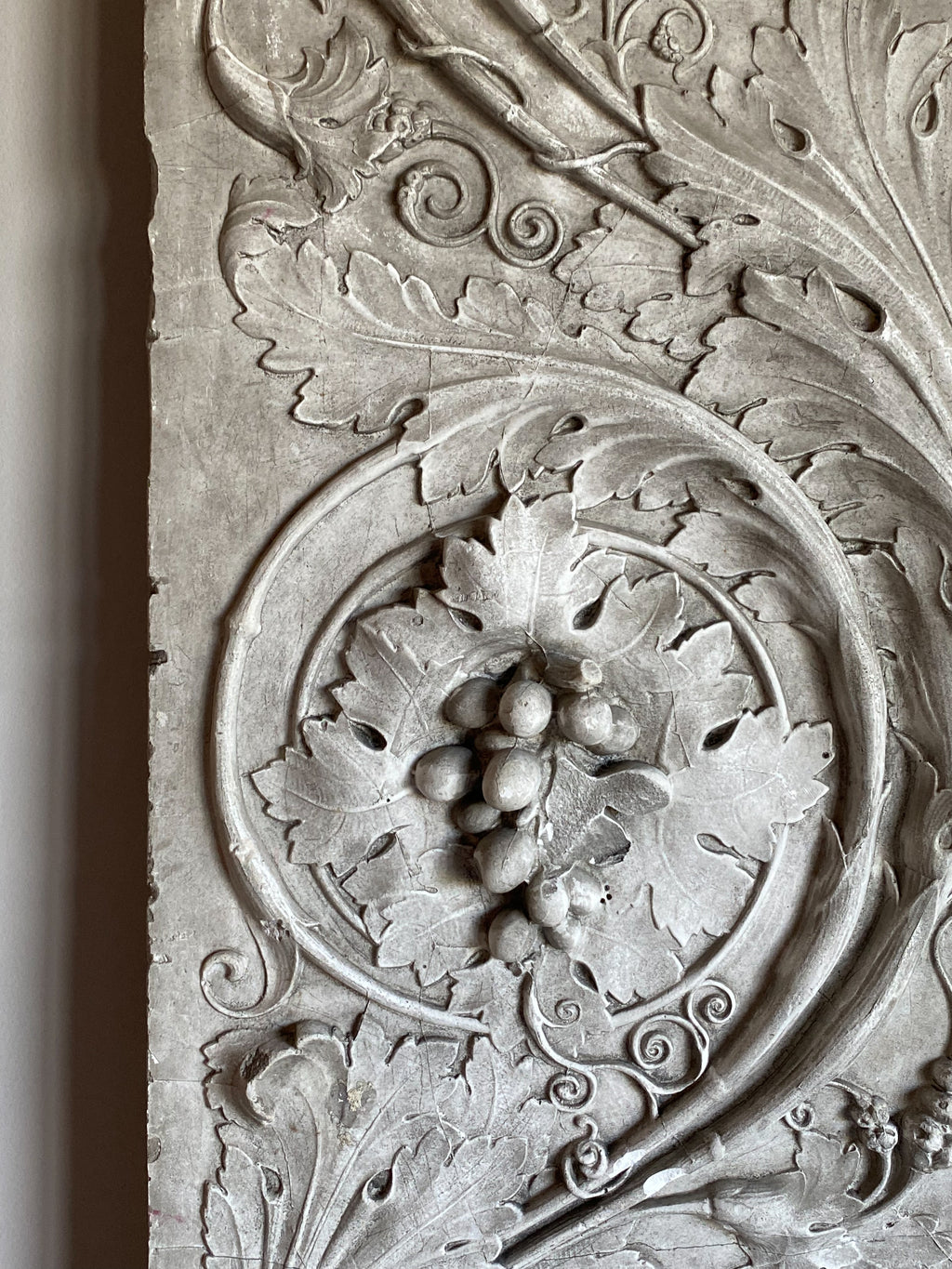 Late 19th Century Plaster Relief Panel