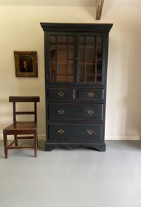 19th Century Irish Glazed Bookcase