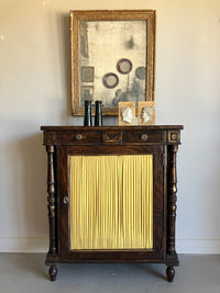 A Regency Simulated Rosewood  Side Cabinet