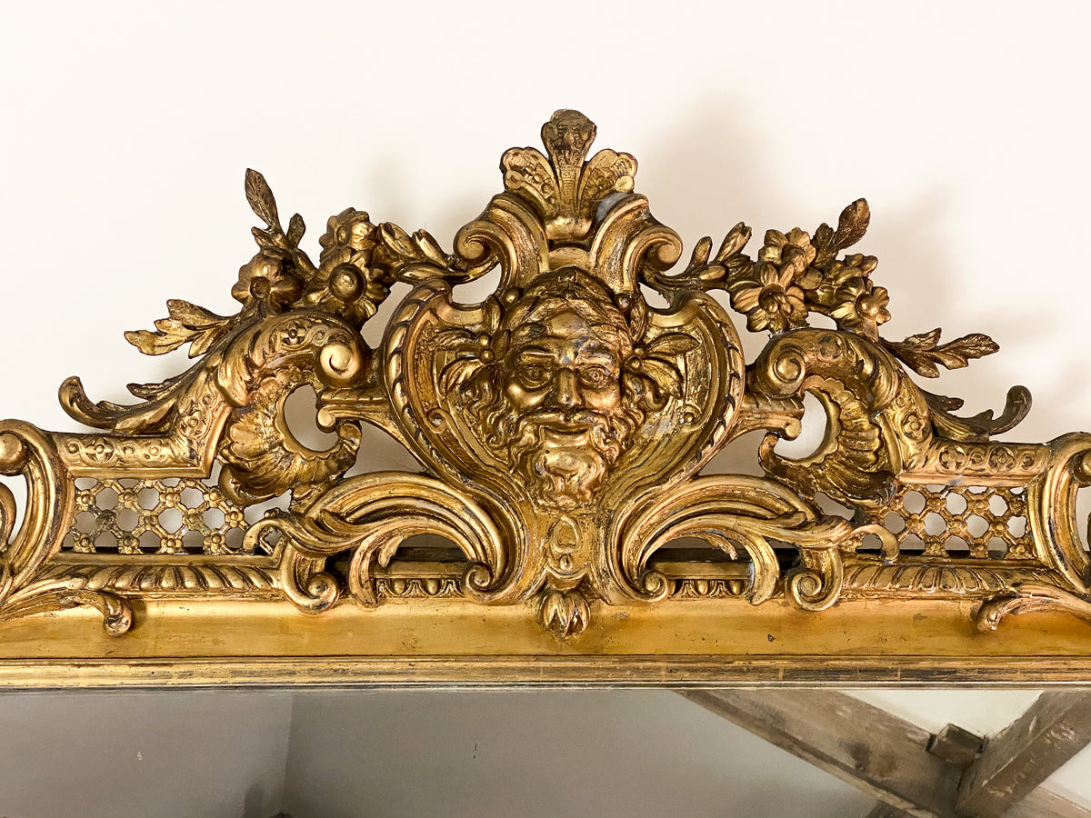 Large 19th Century Giltwood Mirror