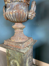 A Pair of 19th Century Handyside Urns