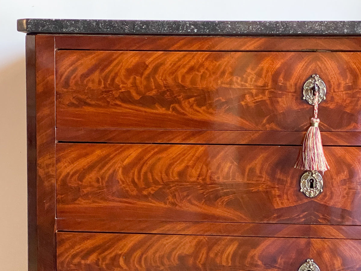 Napoleon III Mahogany Commode