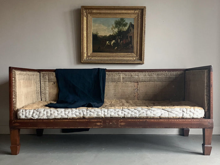 An Early 19th Century Mahogany Inlaid Sofa