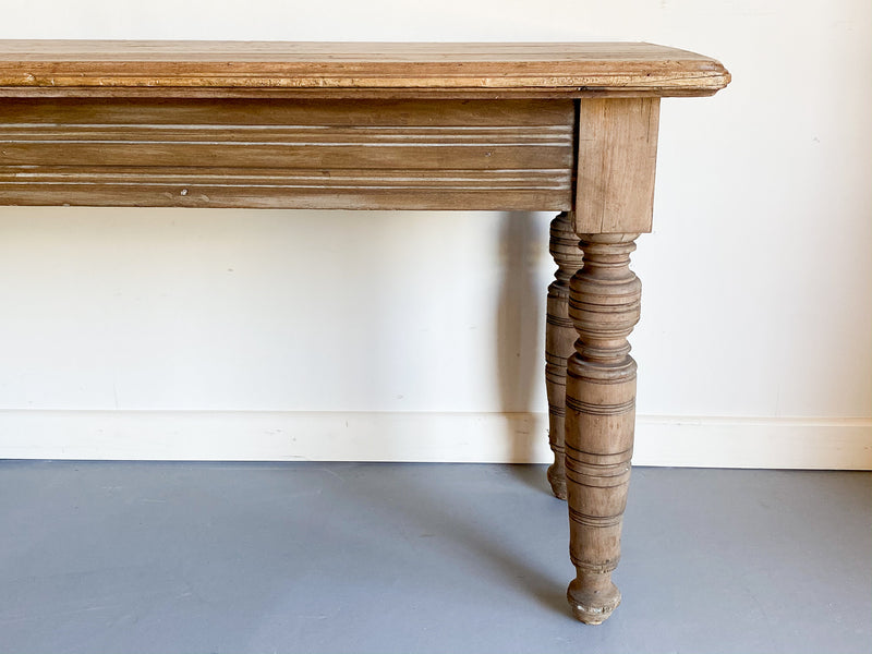 Walnut Console Table