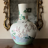 A Large 20th Century Chinese Famille Verte Vase