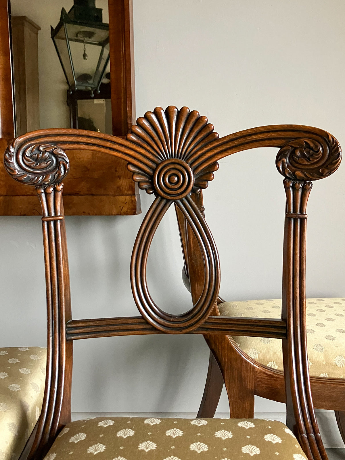 A Set of Four Regency Chairs