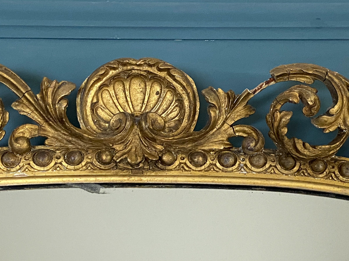 A Mid 19th Century Giltwood Pier Mirror