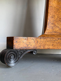 Regency Burr Ash Card Table