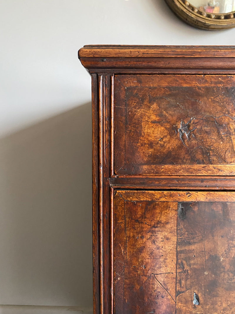 George I Walnut Chest of Drawers