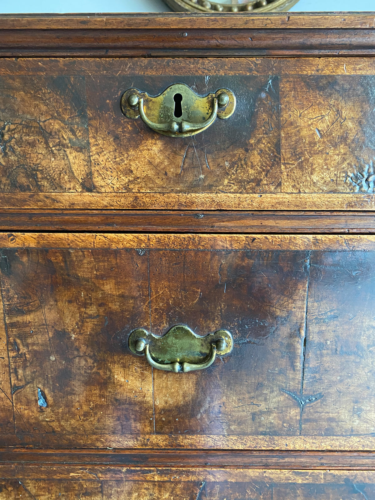 George I Walnut Chest of Drawers