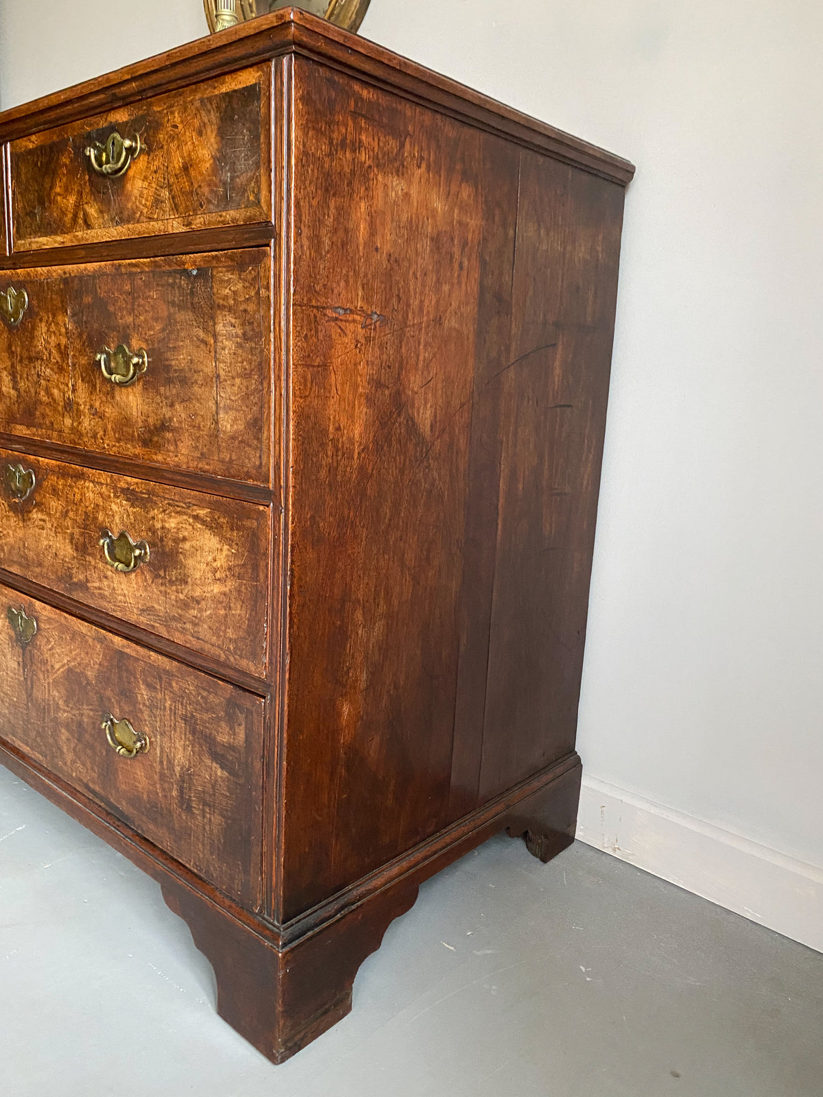 George I Walnut Chest of Drawers