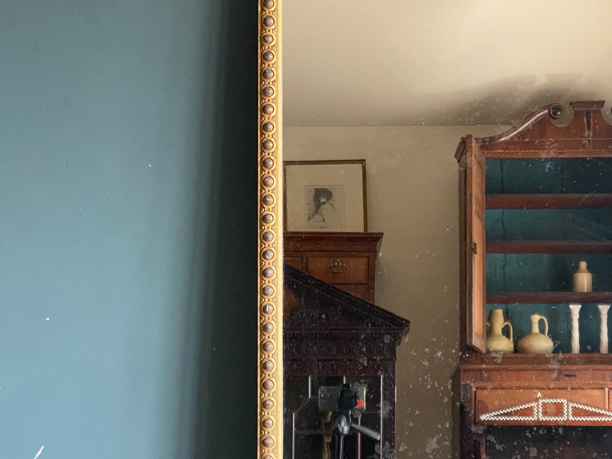 A Mid 19th Century Giltwood Pier Mirror