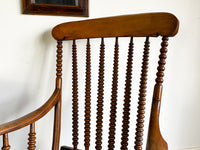 19th Century Fruitwood Bobbin Chair