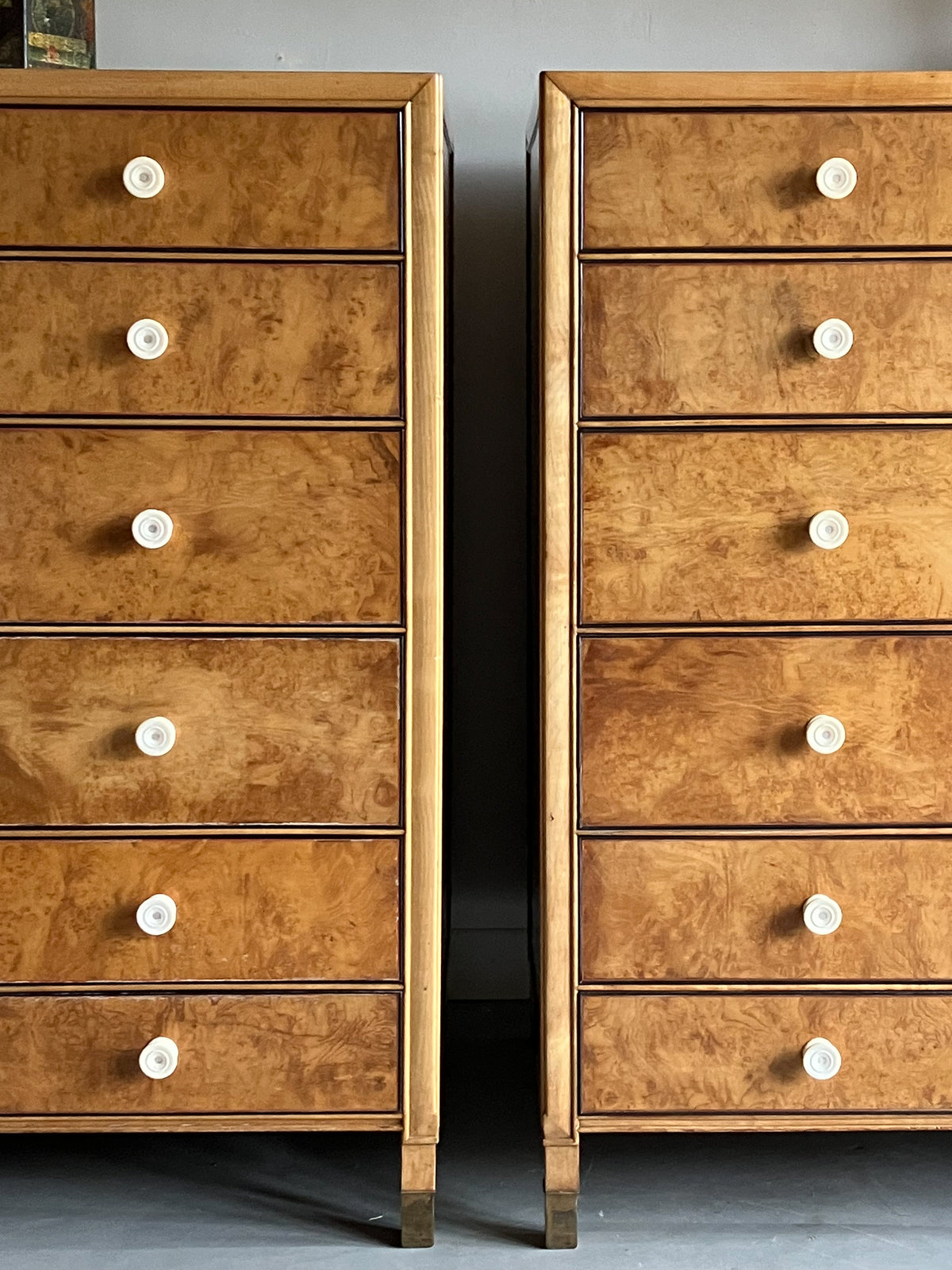 A Pair of Chest of Drawers by J Henry Sellers