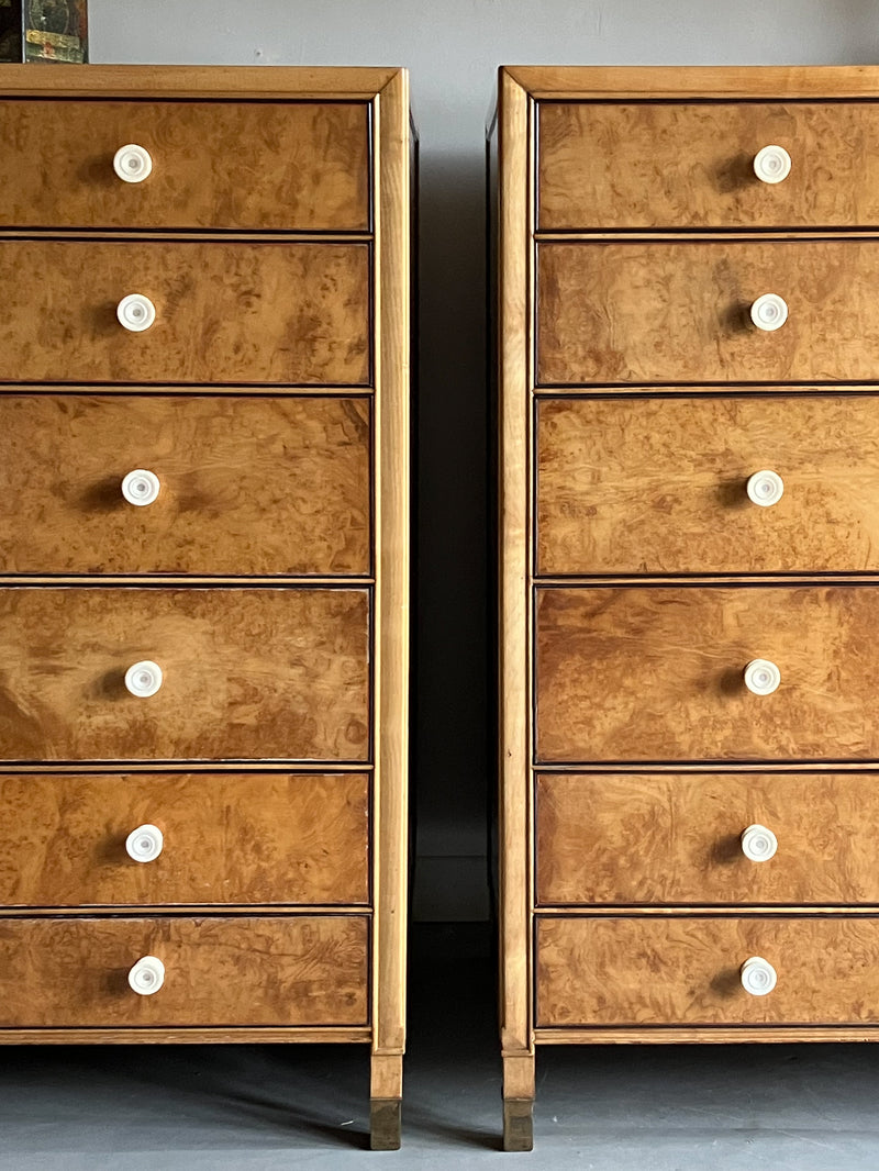 A Pair of Chest of Drawers by J Henry Sellers