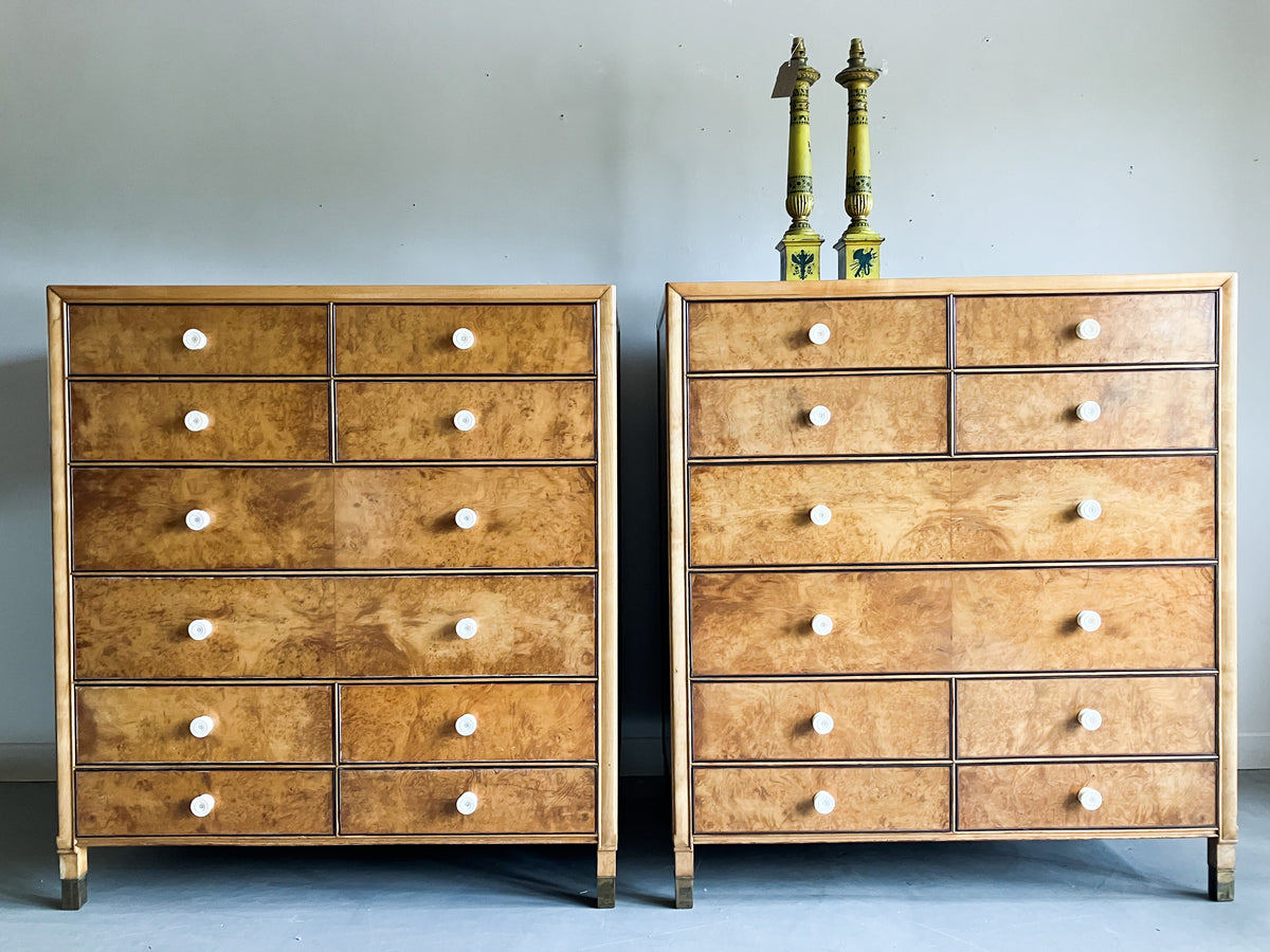 A Pair of Chest of Drawers by J Henry Sellers