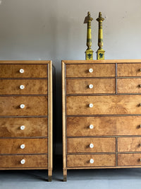 A Pair of Chest of Drawers by J Henry Sellers