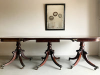 A Regency Mahogany Dining Table