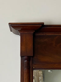 19th Century Mahogany Pier Mirror