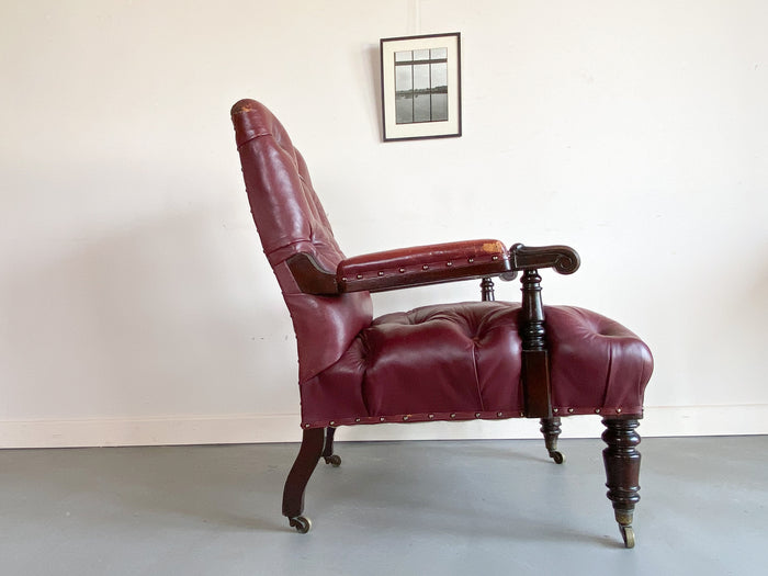 19th Century Library Chair