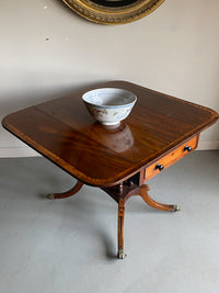 A Regency Rosewood Pembroke Table