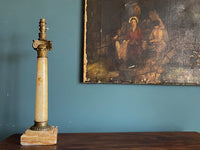 Late 19th Century Ionic Column Lamp