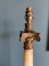 Late 19th Century Ionic Column Lamp