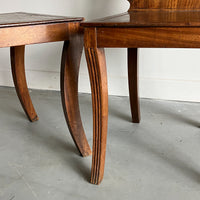 A Set of Early 19th Century Mahogany Hall Chairs