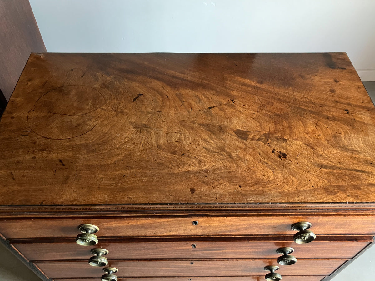 A Regency Mahogany Chest of Drawers