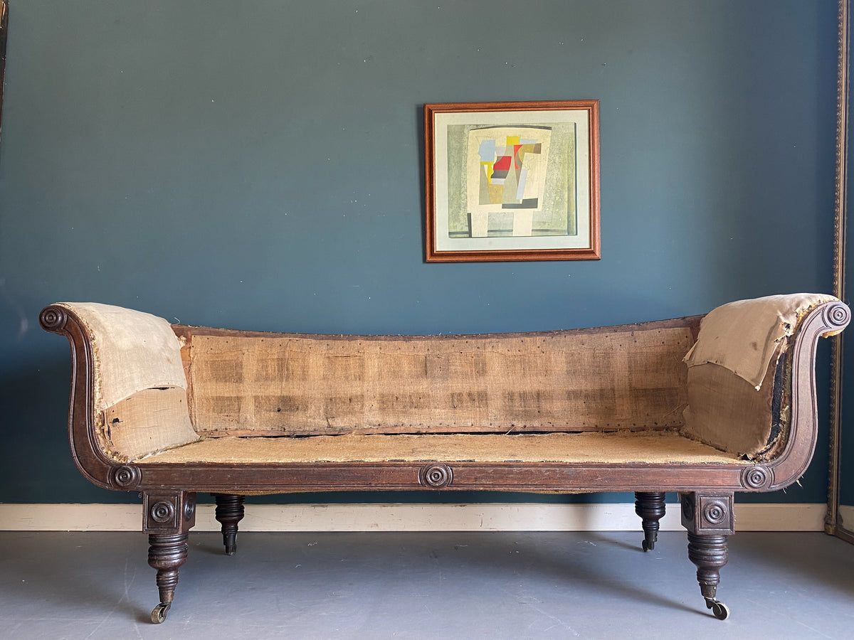 Regency Mahogany Sofa