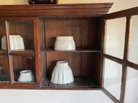 A George II Oak Hanging Cabinet