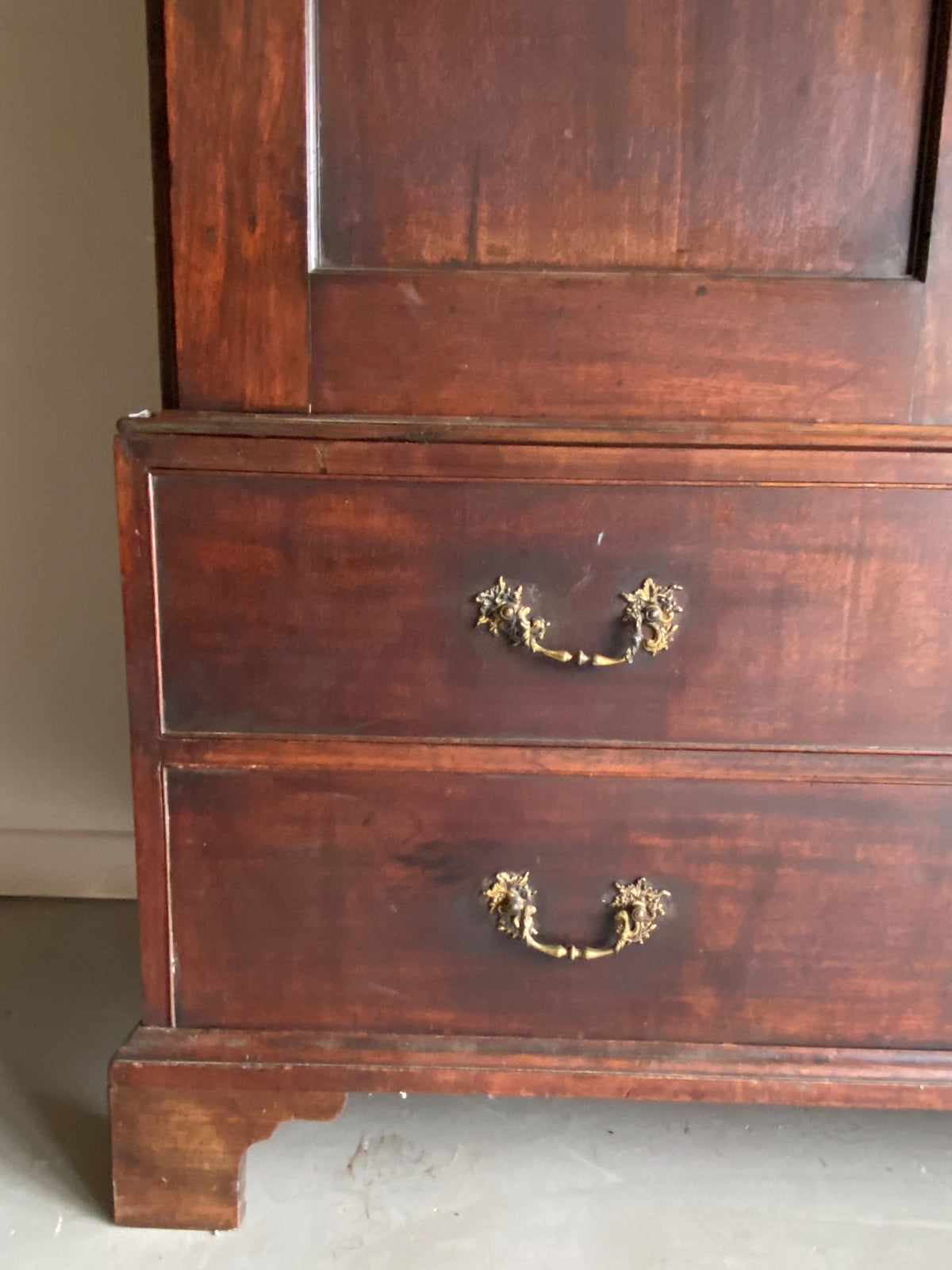 Early 18th Century Mahogany Press Cupboard