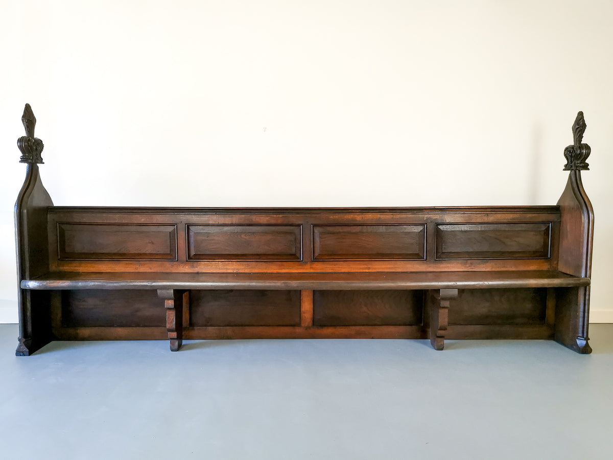 19th Century Cathedral Pew