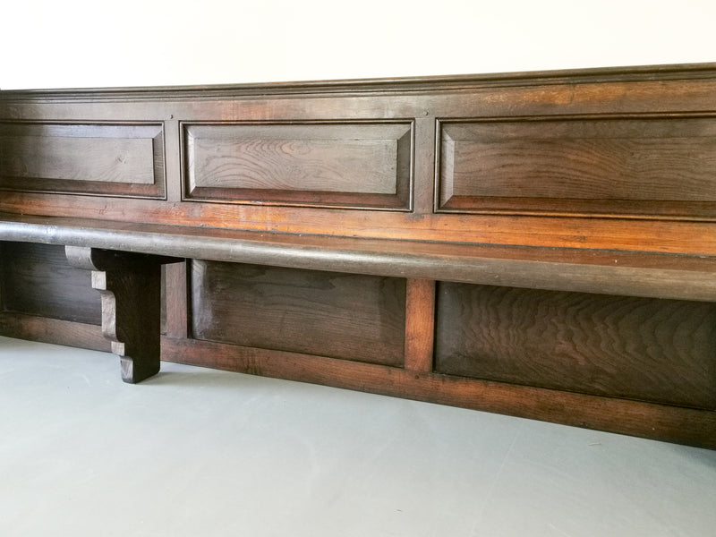 19th Century Cathedral Pew