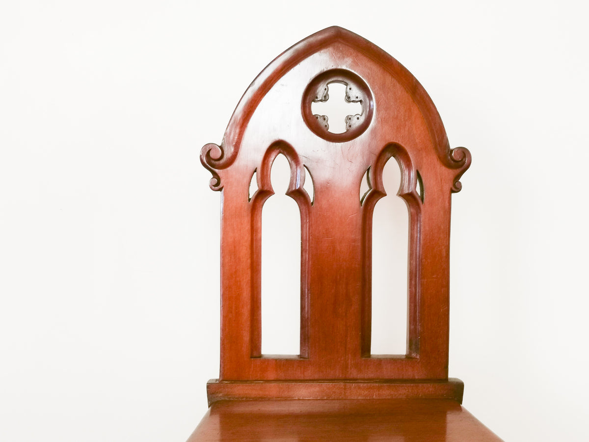 A Pair of Gothic Side Chairs