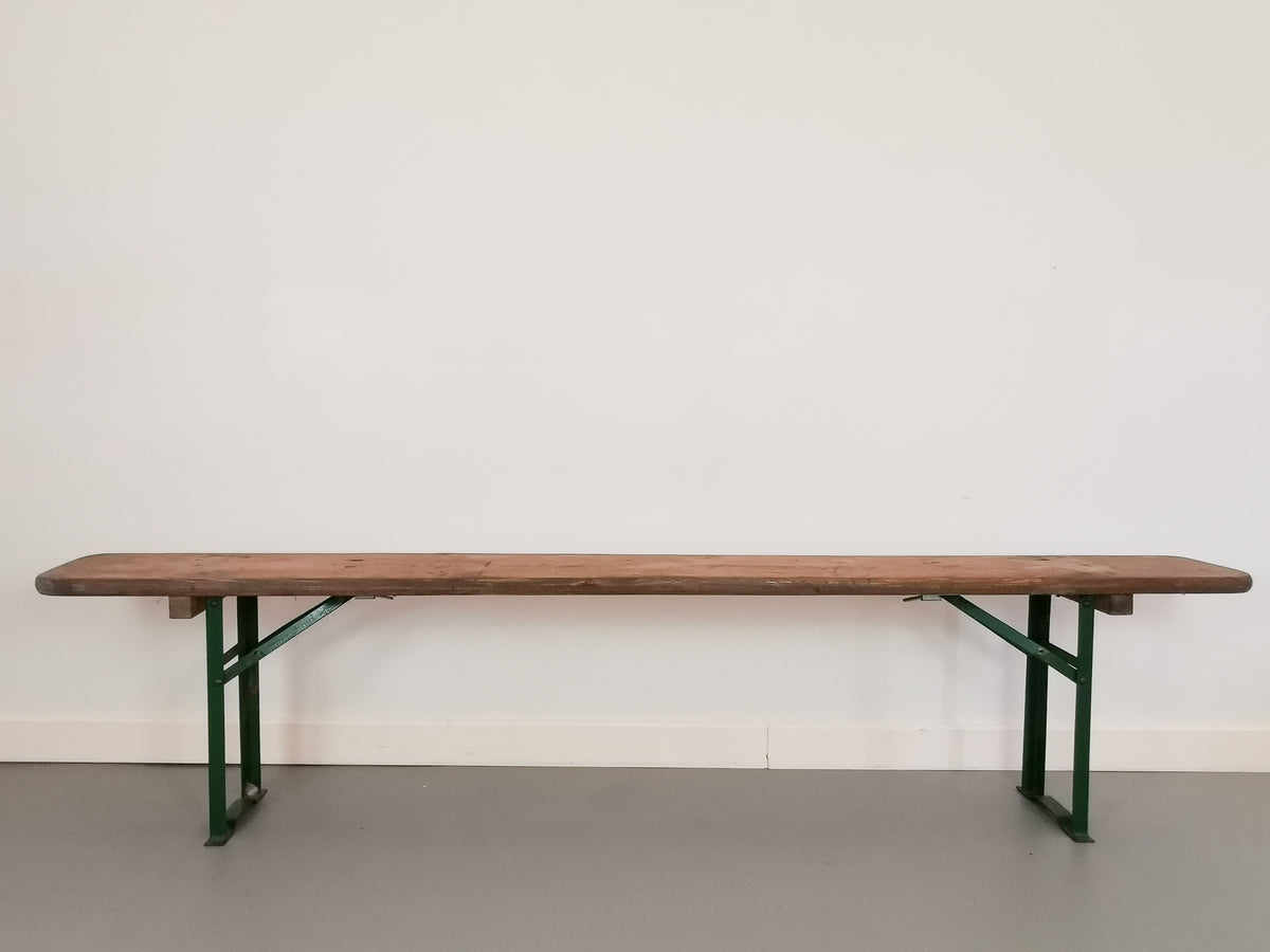 Mid Century Industrial Bench