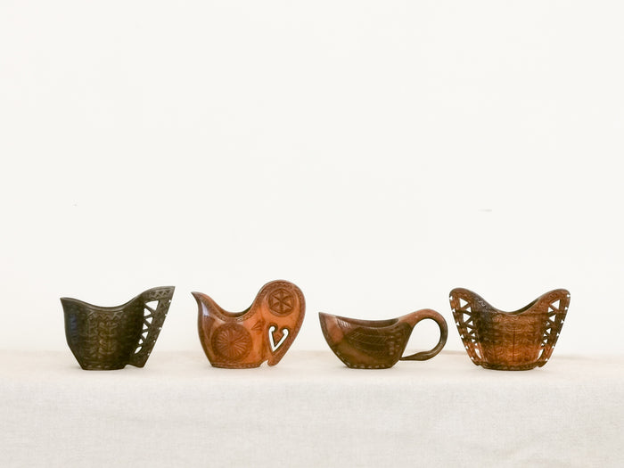 Scandinavian Treen Cups