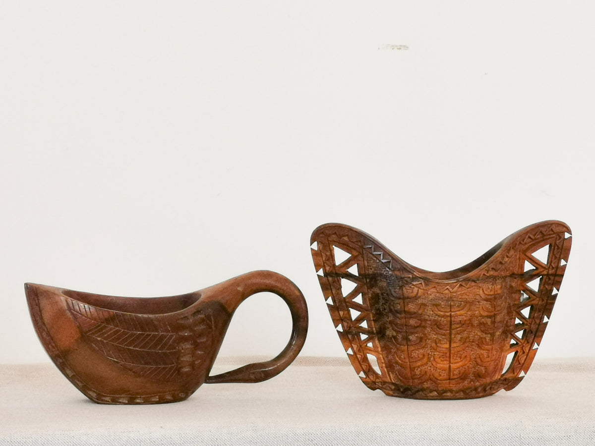 Scandinavian Treen Cups