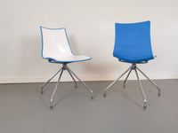 A Pair of 20th Century, Italian SCAB Chairs