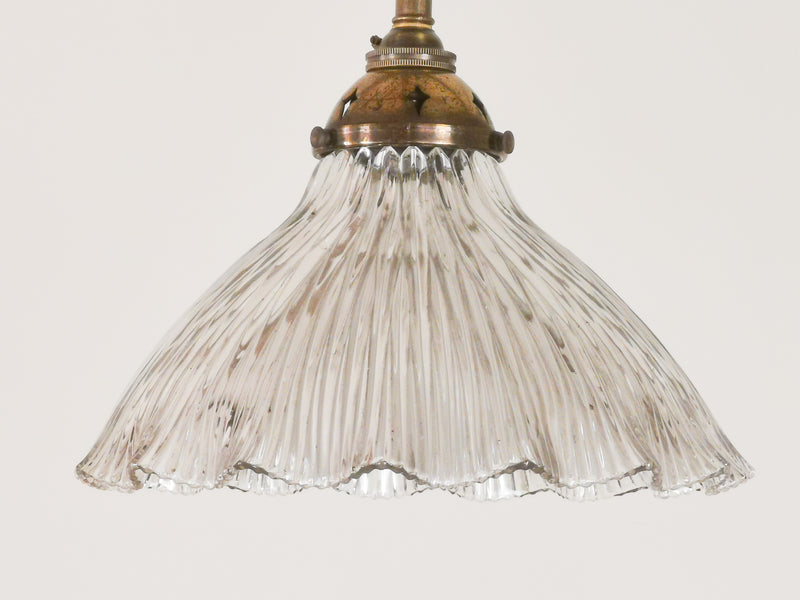 Early 20th Century Holophane Pendant Light