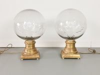 A Pair of 18th Century Globe Lights