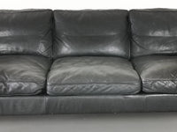 1970's Danish Leather Sofa