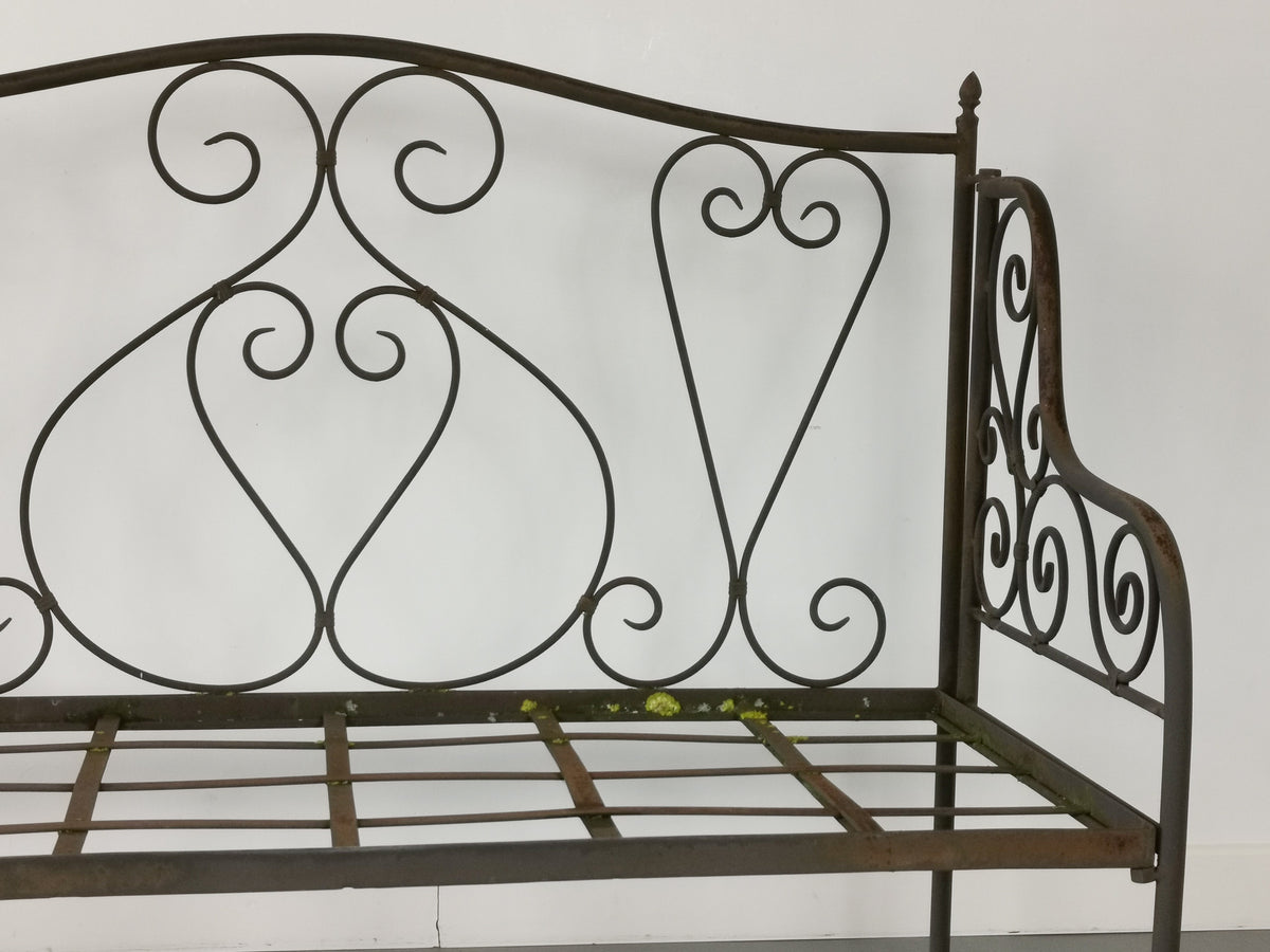 Wrought Iron Seat