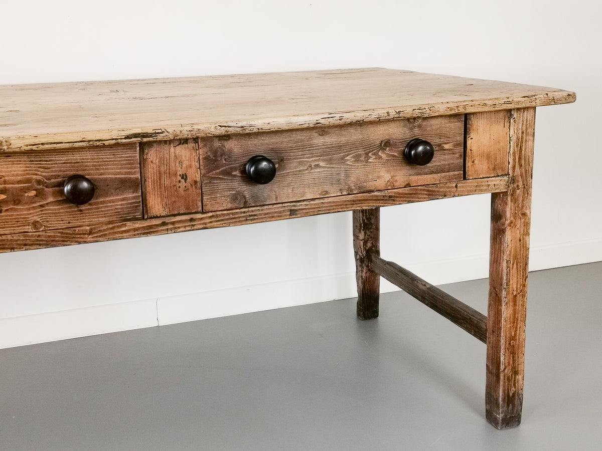 19th Century Pine Scullery Table